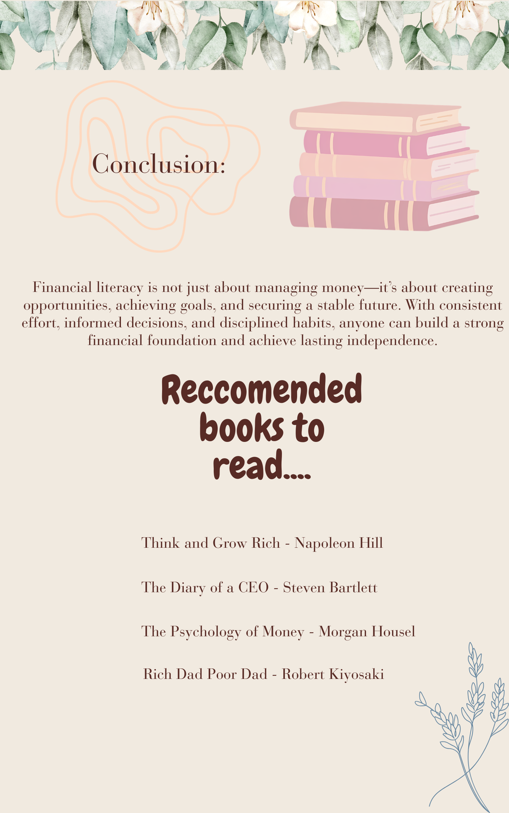 Financial Literacy Ebook