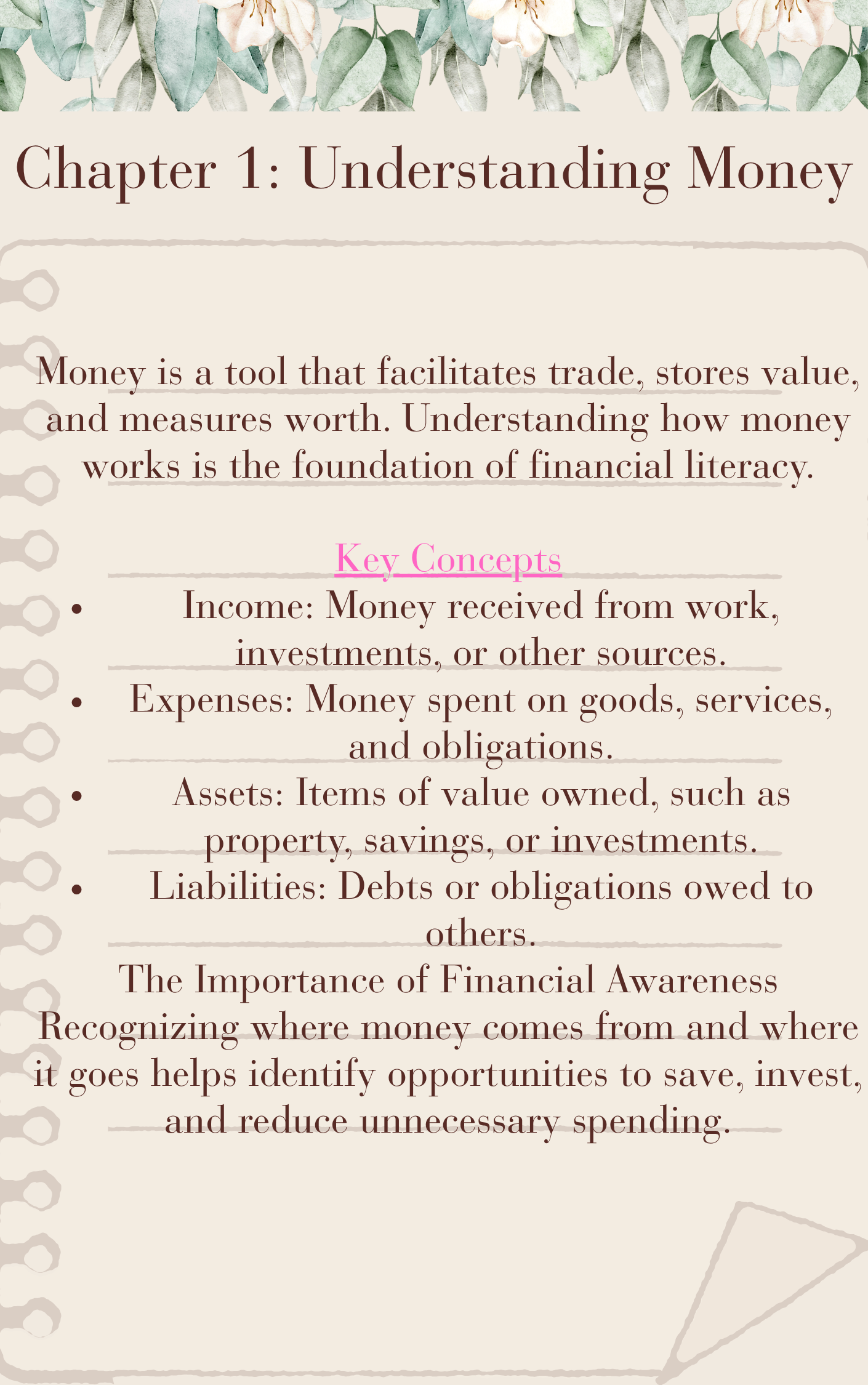 Financial Literacy Ebook